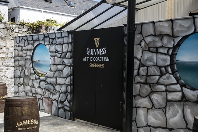 The Courtyard Bar in Skerries, Co. Dublin. Ireland